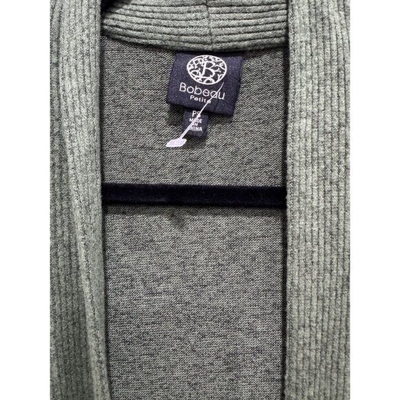 BOBEAU Petite Women Green Cardigan PS - Picture 5 of 6